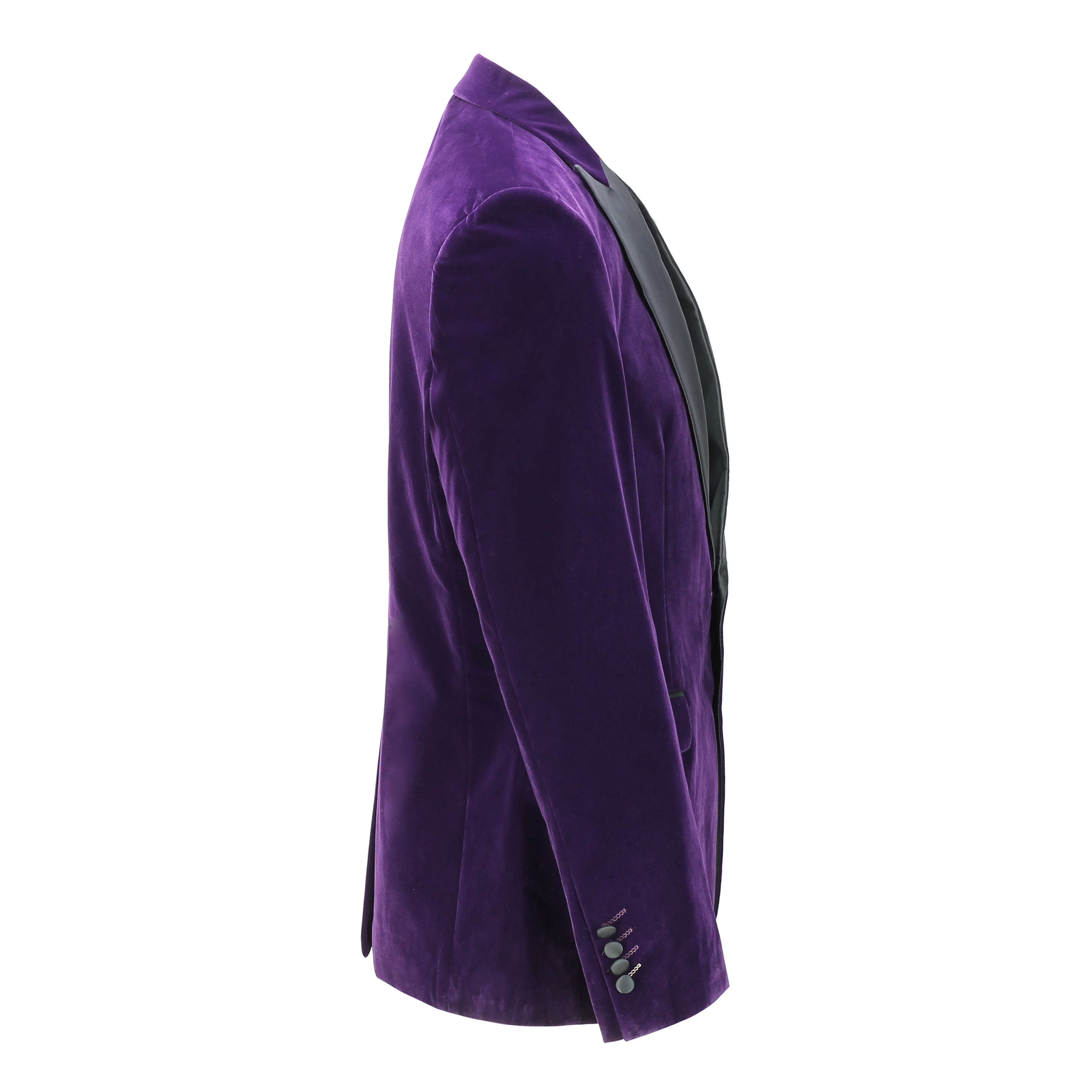 Mens purple velvet dinner on sale jacket